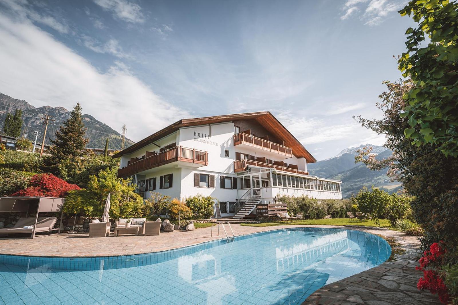 Hotel Brunnhofer 티롤로 외부 사진